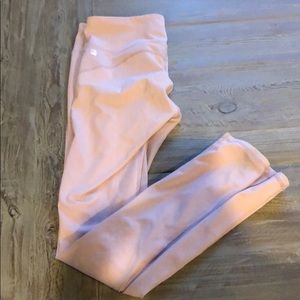 Light pink full length fabletics